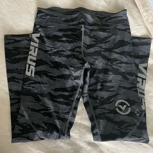 Patterned Virus Leggings